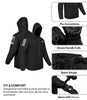 Rynox H2GO Pro 4 Rain Jacket (Black)