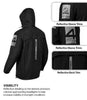 Rynox H2GO Pro 4 Rain Jacket (Black)