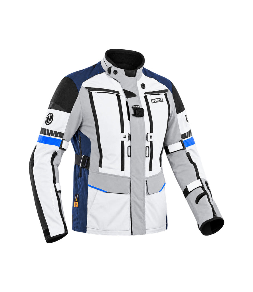 Rynox Stealth Evo 4S Jacket (Arctic Blue)