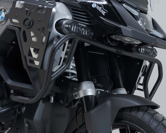 SW Motech Upper Crashbars for BMW R 1300 GSA Black for use with OEM Crashbars (SBL.07.976.10000/B)