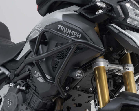 SW Motech Upper Crashbars for Triumph Tiger 1200 Black 2022 onwards (SBL.11.905.10001/B)