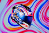 SHARK Skwal I3 Gloss Zarco GP Replica DE France White Violet Blue Helmet - Moto Central