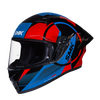 SMK Stellar Sports Faro Gloss Black Red Grey (GL236) Helmet