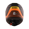 SMK Bionic Adult Aerix Matt Black Orange Yellow (MA274) Helmet