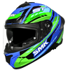 SMK Typhoon Sports Tourer Matt Blue Green (MA585) Helmet