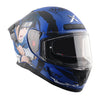 AXOR Saber Sasuke Dull Dark Blue Black Helmet