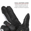 Viaterra Shifter Short Motorcycle Riding Gloves (Black)