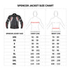 Viaterra Spencer Street Mesh Motorcycle Riding Jacket (Black Red)