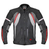 Viaterra Spencer Street Mesh Motorcycle Riding Jacket (Black Red)