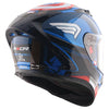 AXOR Street Marvel Captain America Dull Blue Red White Helmet