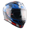 AXOR Street Marvel Captain America Dull Blue Red White Helmet