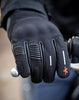 Viaterra Tundra V3 Waterproof Winter Motorcycle Riding Gloves (Black)