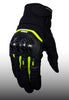 Rynox Striker GT Gloves (Black Hi Viz Green)