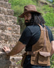 Trip Machine Thirst Aid Kit (Canvas Brown + Mocha Leather)