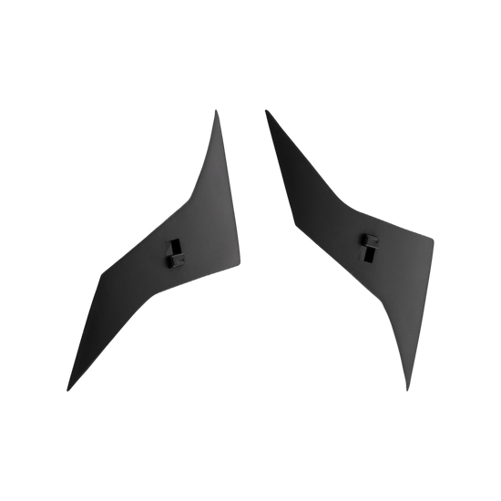 KYT Spare Top Air Vent Pair for TT Revo Helmets (Black)