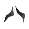 KYT Spare Top Air Vent Pair for TT Revo Helmets (Black)