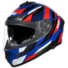 SMK Typhoon Sparko Gloss Blue Red White (GL531) Helmet