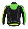 Tarmac One III Level 2 Riding Jacket with PU Chest Protectors (Black Fluro Green)