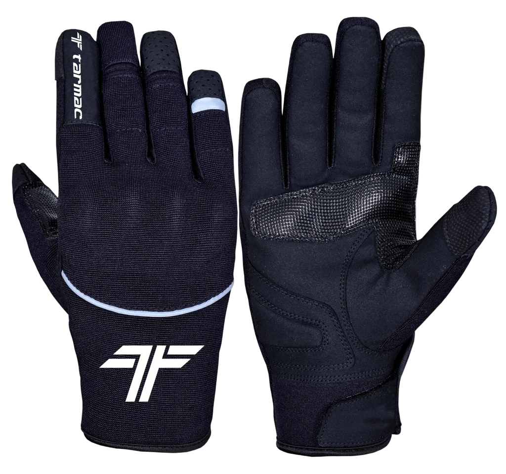 Tarmac Sleet Waterproof Riding Gloves (Black)