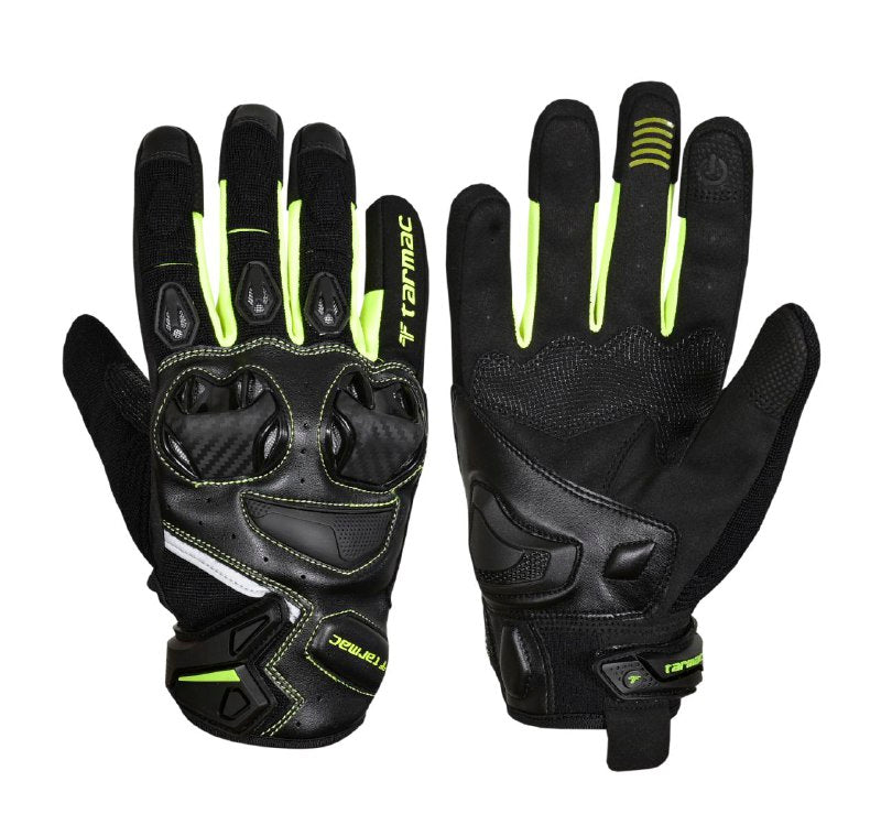 Tarmac Fuse Riding Gloves (Black Fluro) - Moto Central