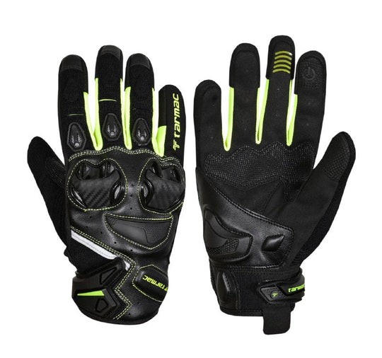 Tarmac Fuse Riding Gloves (Black Fluro)