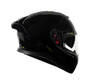 MT Thunder 3 SV Spoiler Solid A1 Gloss Black Helmet