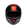 MT Thunder 3 SV Spoiler Nova B5 Matt Black Grey Red Helmet