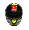 MT Thunder 3 SV Spoiler Nova B62 Matt Black Grey Neon Yellow Helmet