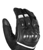 Rynox Tornado Pro 4 Gloves Carbon Edition (Black White)