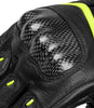 Rynox Tornado Pro 4 Gloves Carbon Edition (Black Hi Viz Green)