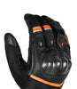 Rynox Tornado Pro 4 Gloves Carbon Edition (Black Orange)