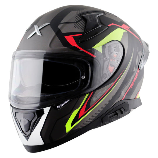 AXOR Apex Road Trip Dull Black Grey Helmet