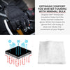 Viaterra Tundra V3 Waterproof Winter Motorcycle Riding Gloves (Black)