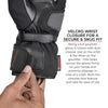 Viaterra Tundra V3 Waterproof Winter Motorcycle Riding Gloves (Black)