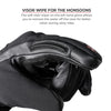 Viaterra Tundra V3 Waterproof Winter Motorcycle Riding Gloves (Black)