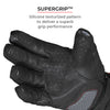 Viaterra Tundra Waterproof Winter Motorcycle Riding Gloves (Black)