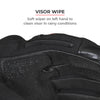 Viaterra Tundra Waterproof Winter Motorcycle Riding Gloves (Black)