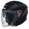 SMK GTJ Solid Gloss Black (GL200) Helmet