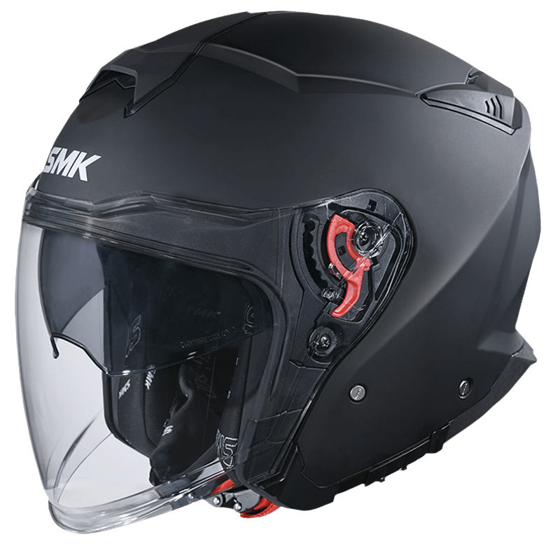 SMK GTJ Solid Matt Black (MA200) Helmet