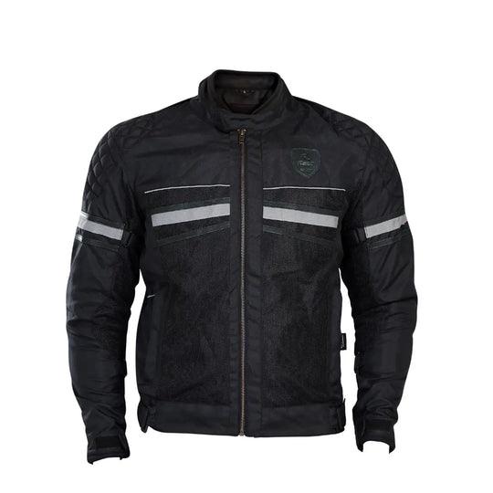 Raida Vintago Motorcycle Riding Jacket (Black)