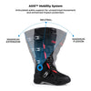 Raida Trailcraft V2 Motocross Enduro Motorcycle Boots (Black Red)