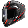 LS2 FF811 Vector II Alizer Gloss Black Red Helmet