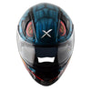 AXOR Apex Venomous Gloss M Blue Helmet