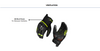 Rynox Tornado Pro 5 Gloves (Black Hi Viz Green)