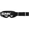 SMK Terrain Offroad Goggle with Clear Lens (White with Black Strap)