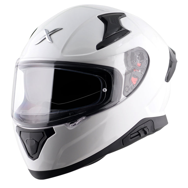 AXOR Apex Solid Gloss White Helmet