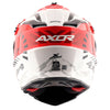 AXOR XCross Dual Visor Speedometer Gloss White Red Helmet