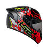 LS2 FF352 Antars Black Red Gloss Helmet