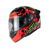 LS2 FF352 Antars Black Red Gloss Helmet