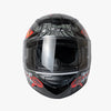 LS2 FF352 Fizzle Black Red Matt Helmet